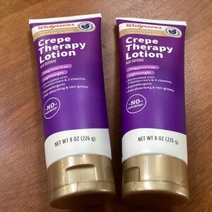 Walgreens Crepe Therapy Lotion Age Defense Bundle NEW